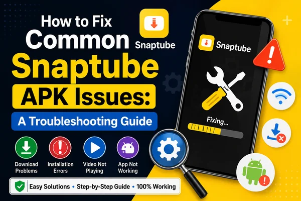 How to Fix Common Snaptube APK Issues: A Troubleshooting Guide